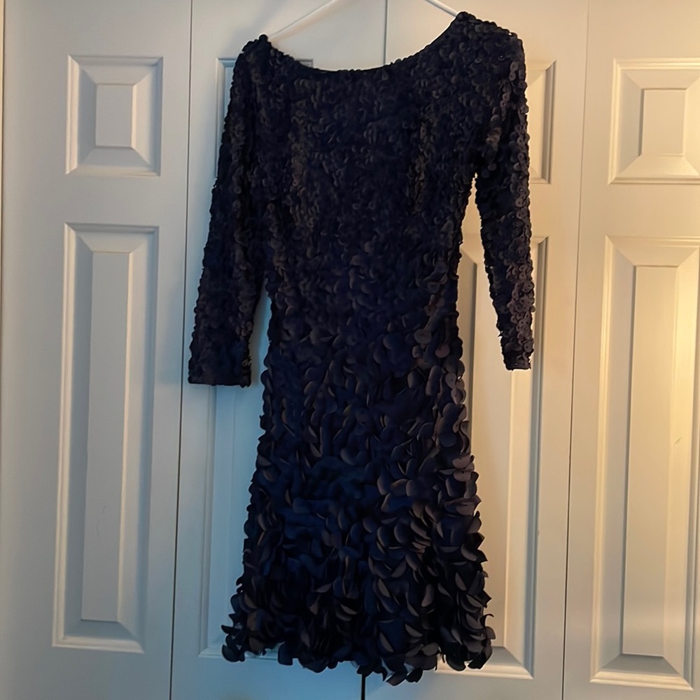 THEIA Petal dress